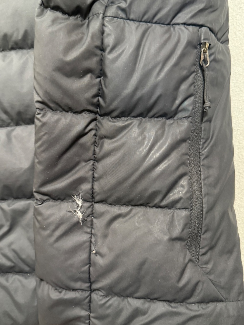 The North Face Black Gorpcore Outdoors Zip Puffy Insulated Puffer Vest  Men XL - Picture 6 of 7
